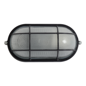 Oval Grid Bulkhead Black