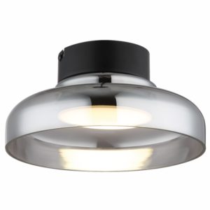 Brightstar C/Fitting with Smoke Glass