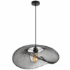Brightstar Mesh Metal Pendant Black