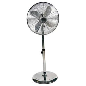 Eurolux Standing Fan 4 Blade S/Chrome