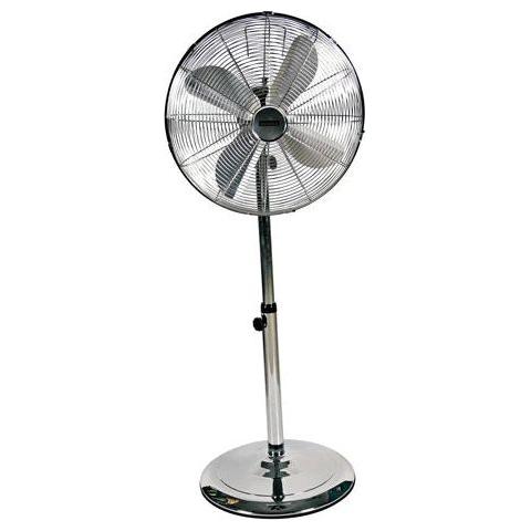 Eurolux Standing Fan 4 Blade S/Chrome