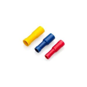 Insulated Fem Bullet Terminal Blue 100PK