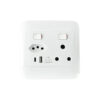 Onesto Plug 4x4 1x16A 1xEuro 1xCX 1xUSB