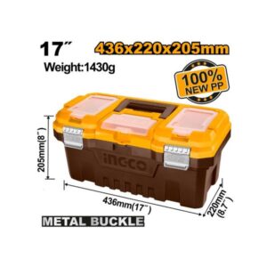 Tool Box Plastic 436x220x205mm 15KG