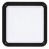 Luxn Nova Square Bulkhead BLK 2XE27
