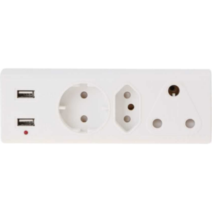 Redisson USB Multi-Plug Adapter - 3 Way