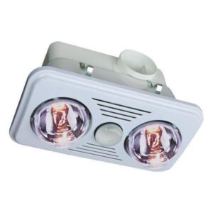 Waco 3 Light Bathroom Ceiling Heater