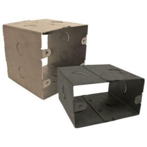 Galvanised Wall Box 2X4 Open Back