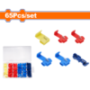 Wadfow Wire Splicer Set 65Pcs Assorted