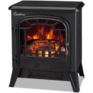 Condere Electric Fireplace Heater 1850W