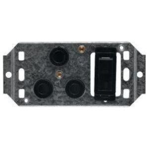 Crabtree Dedicated Plug 4X2 Black